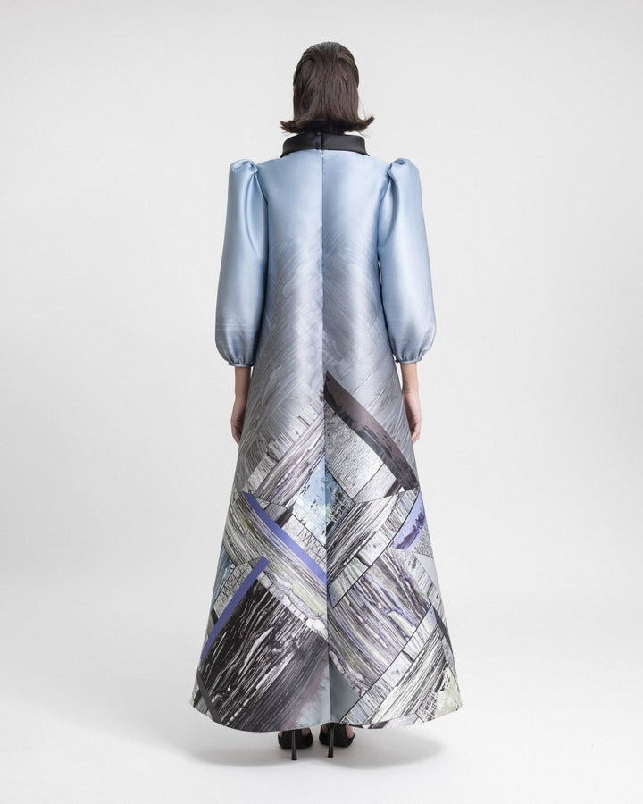 Puffed 3/4 Sleeves Kaftan - Gemy Maalouf