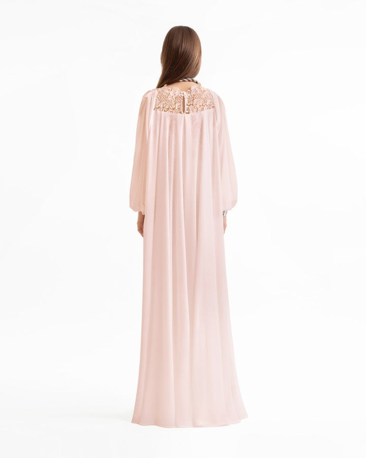 Guipure Top & Wide - Leg Pants Set - Gemy Maalouf