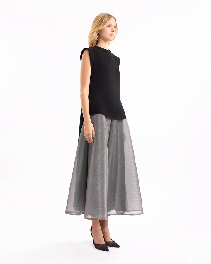 High-Neck Metallic Set