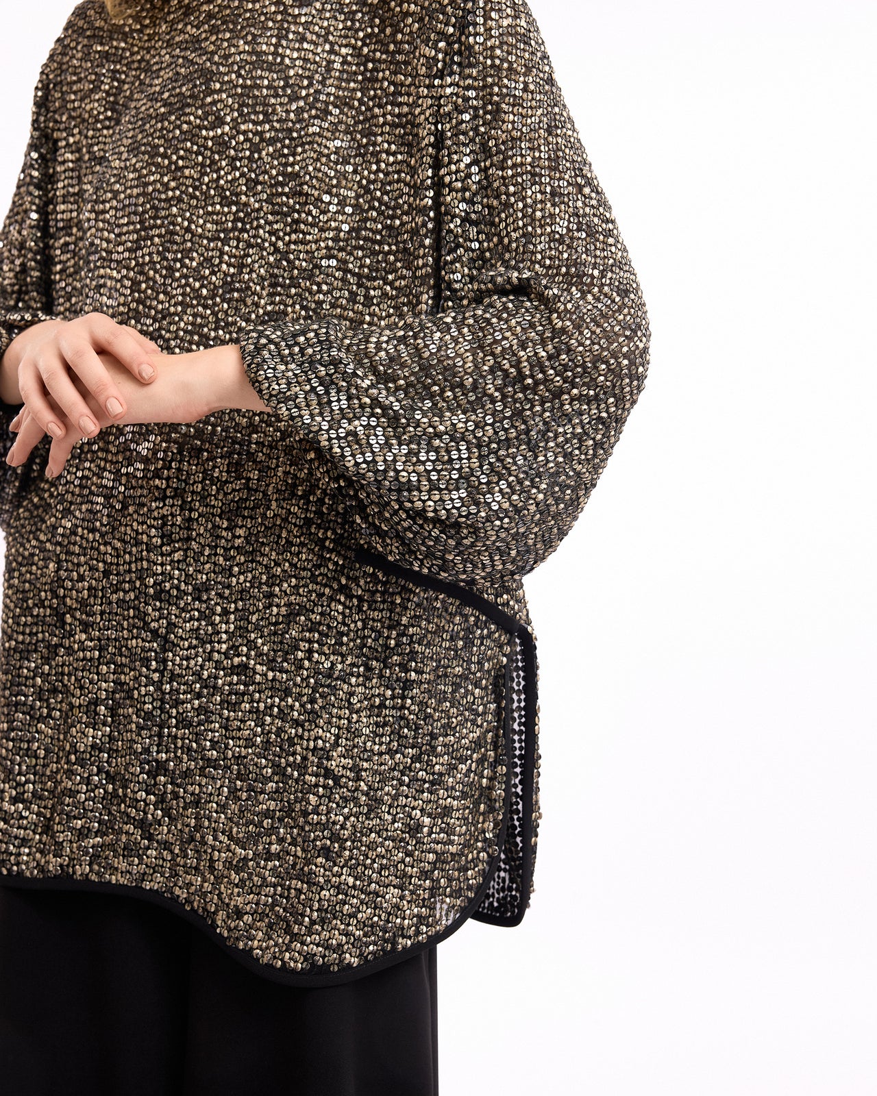 Studded Top with Trousers