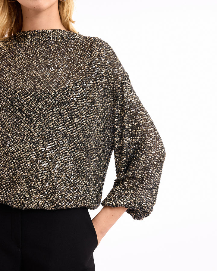 Studded Top with Trousers