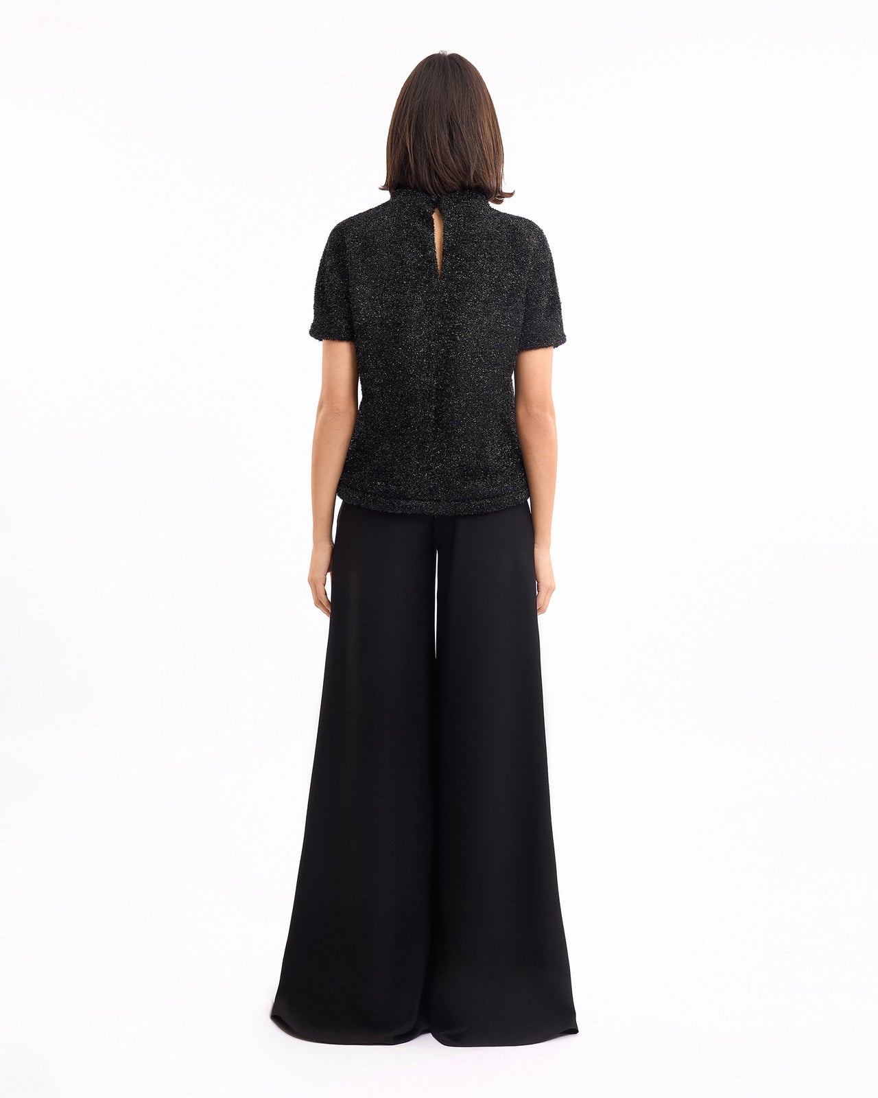 Textured Top with Trousers