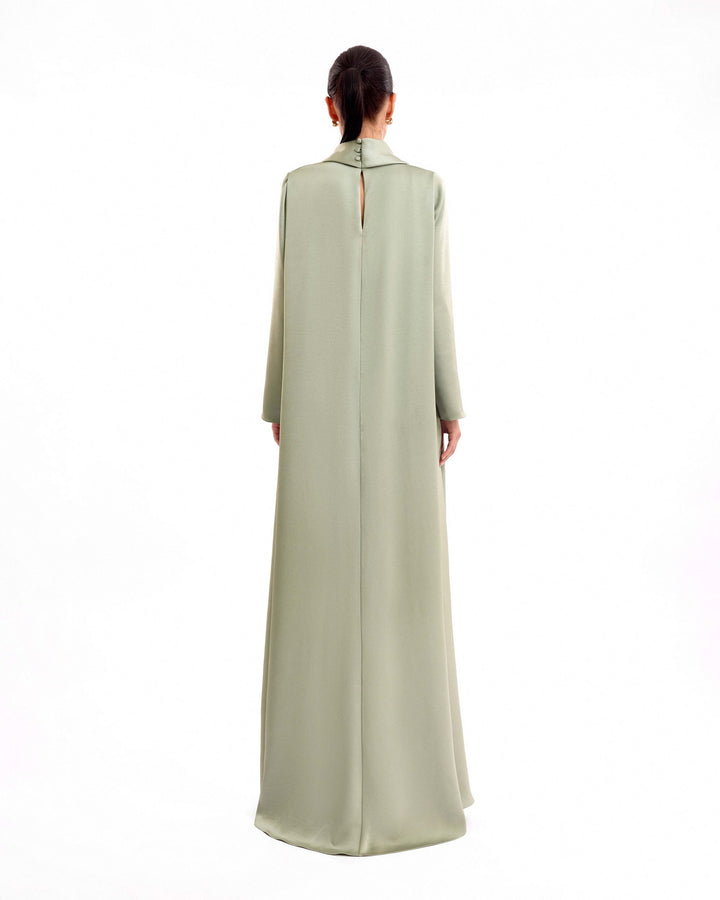 Cowl Calligraphy Kaftan