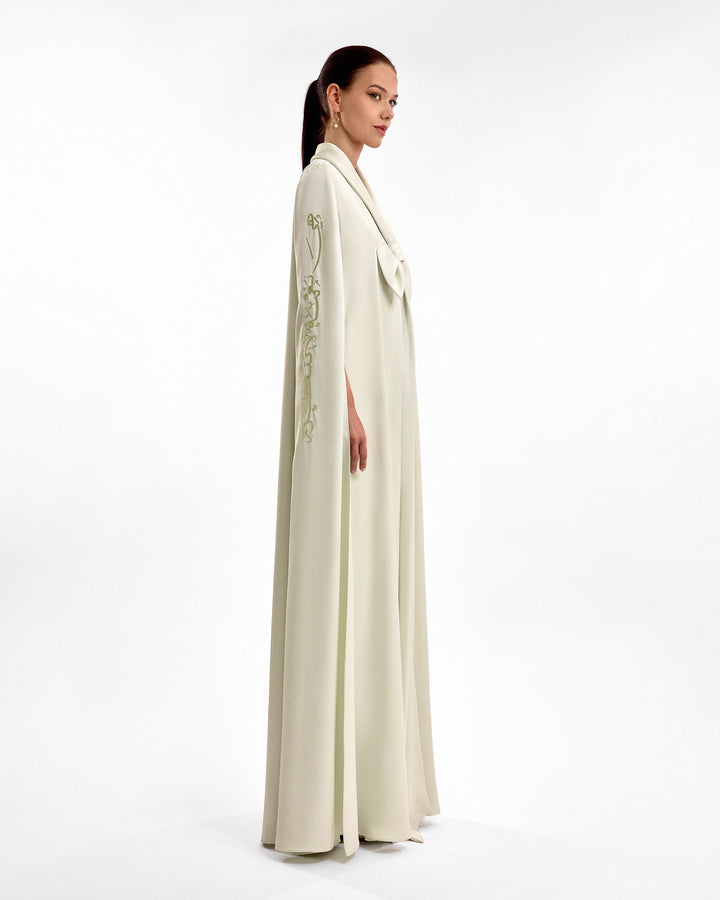 Bow Calligraphy Kaftan