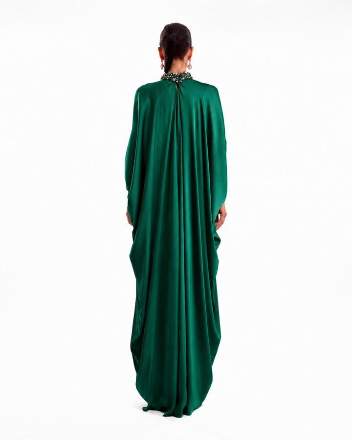Beaded Neck Kaftan