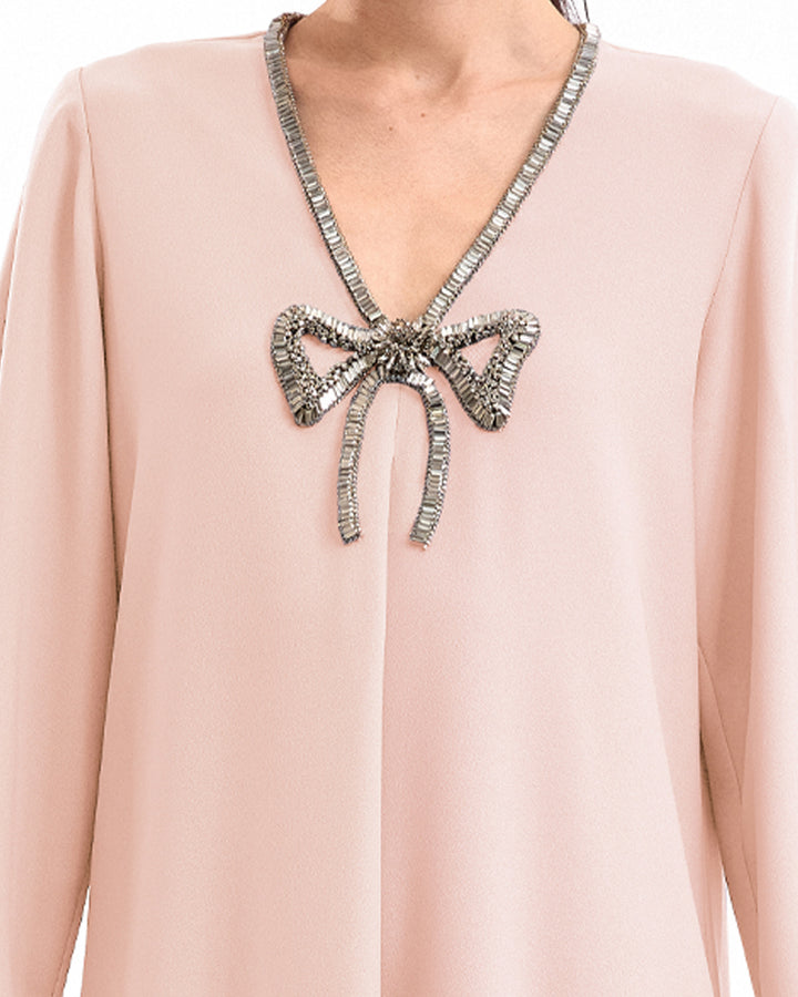 قفطان بعقدة كريستال