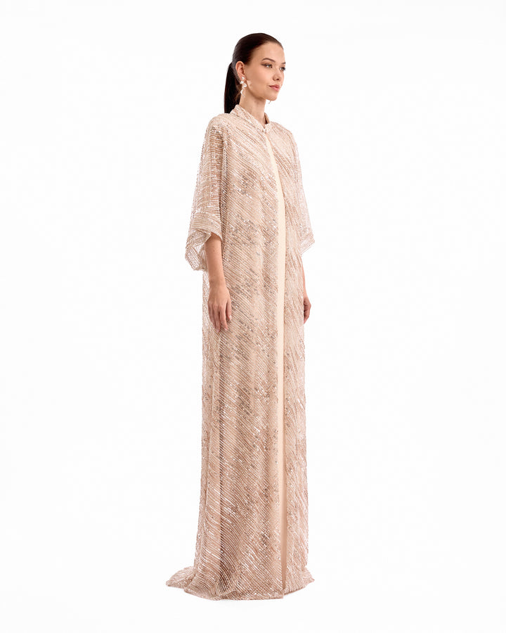 Beaded Open Kaftan