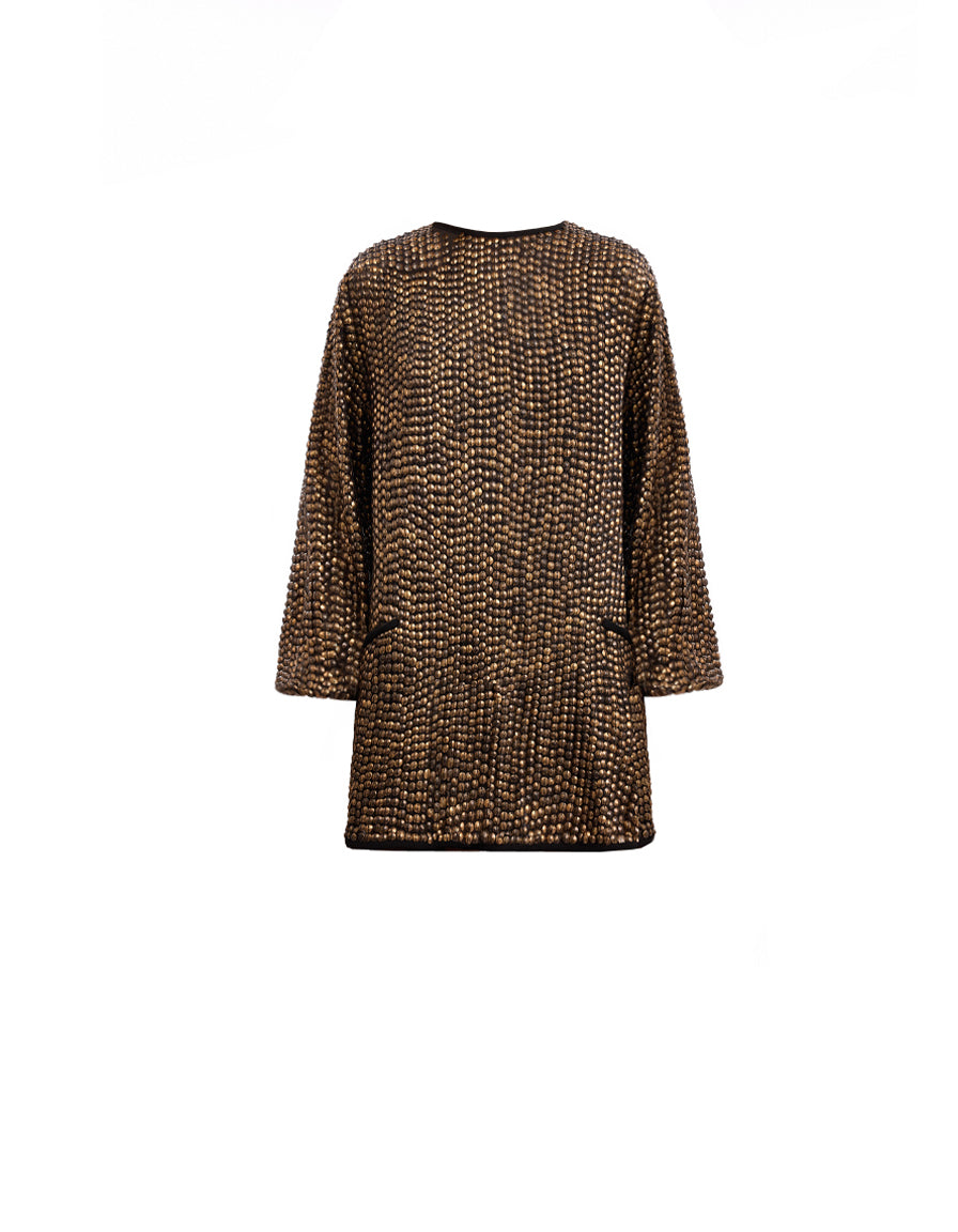 فستان ستراس مع أورغانزا