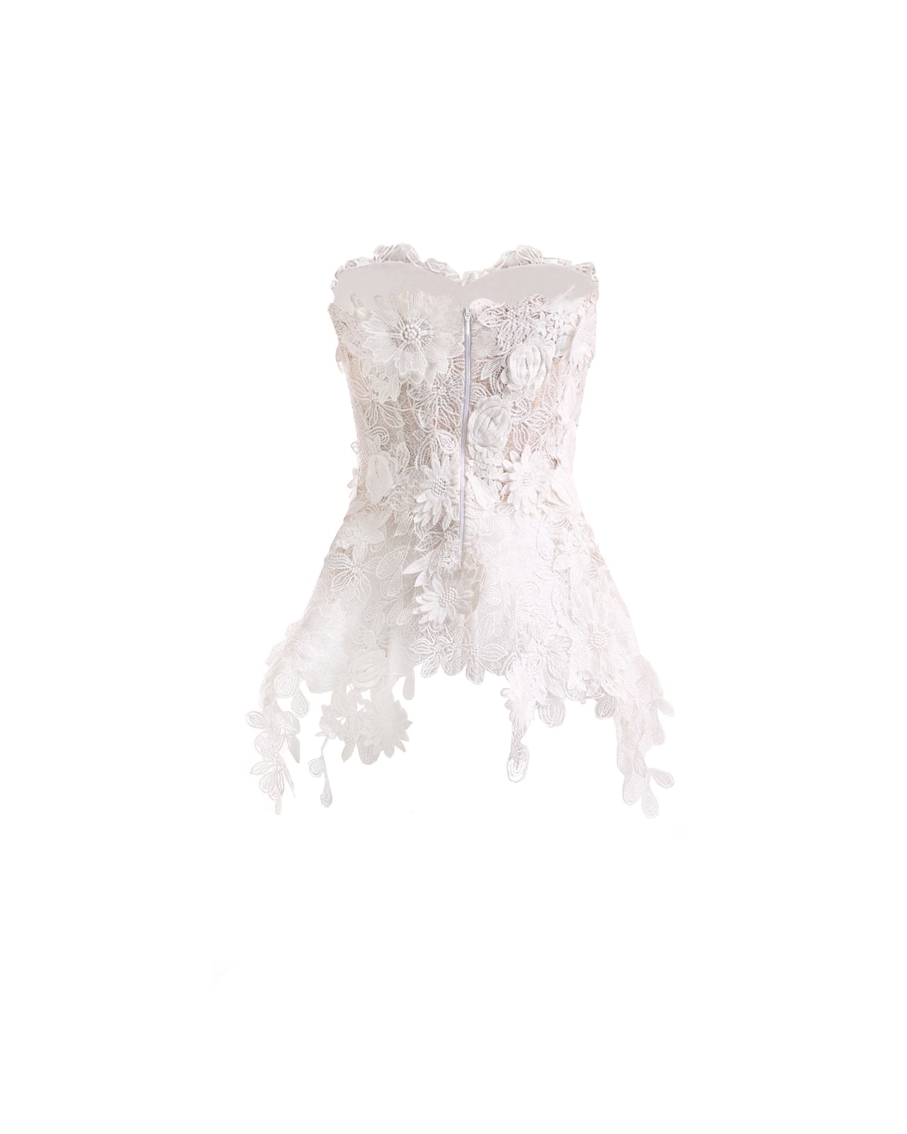 3D Floral Corset Set