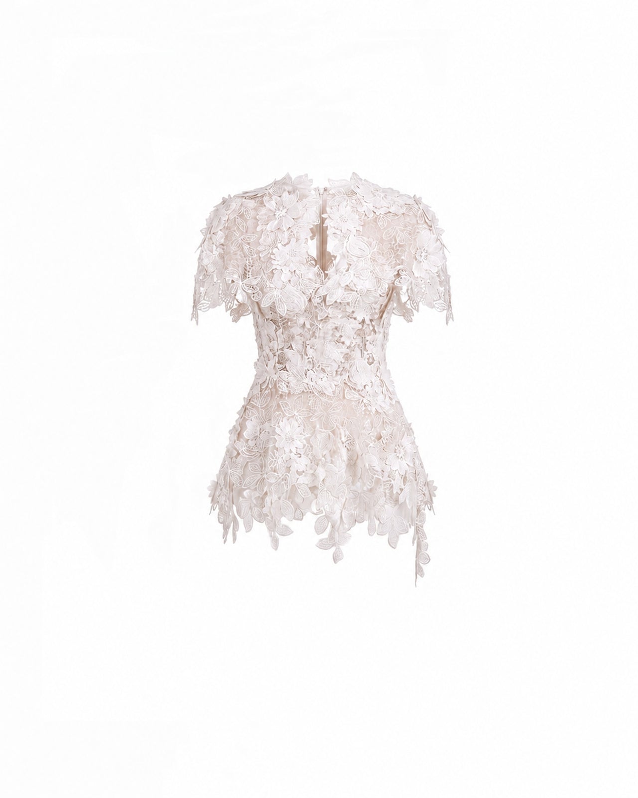 3D Floral Corset Set