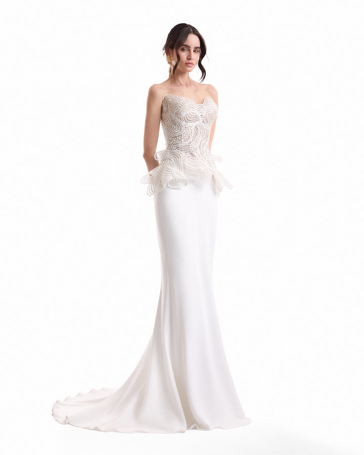 Strapless Corset Set
