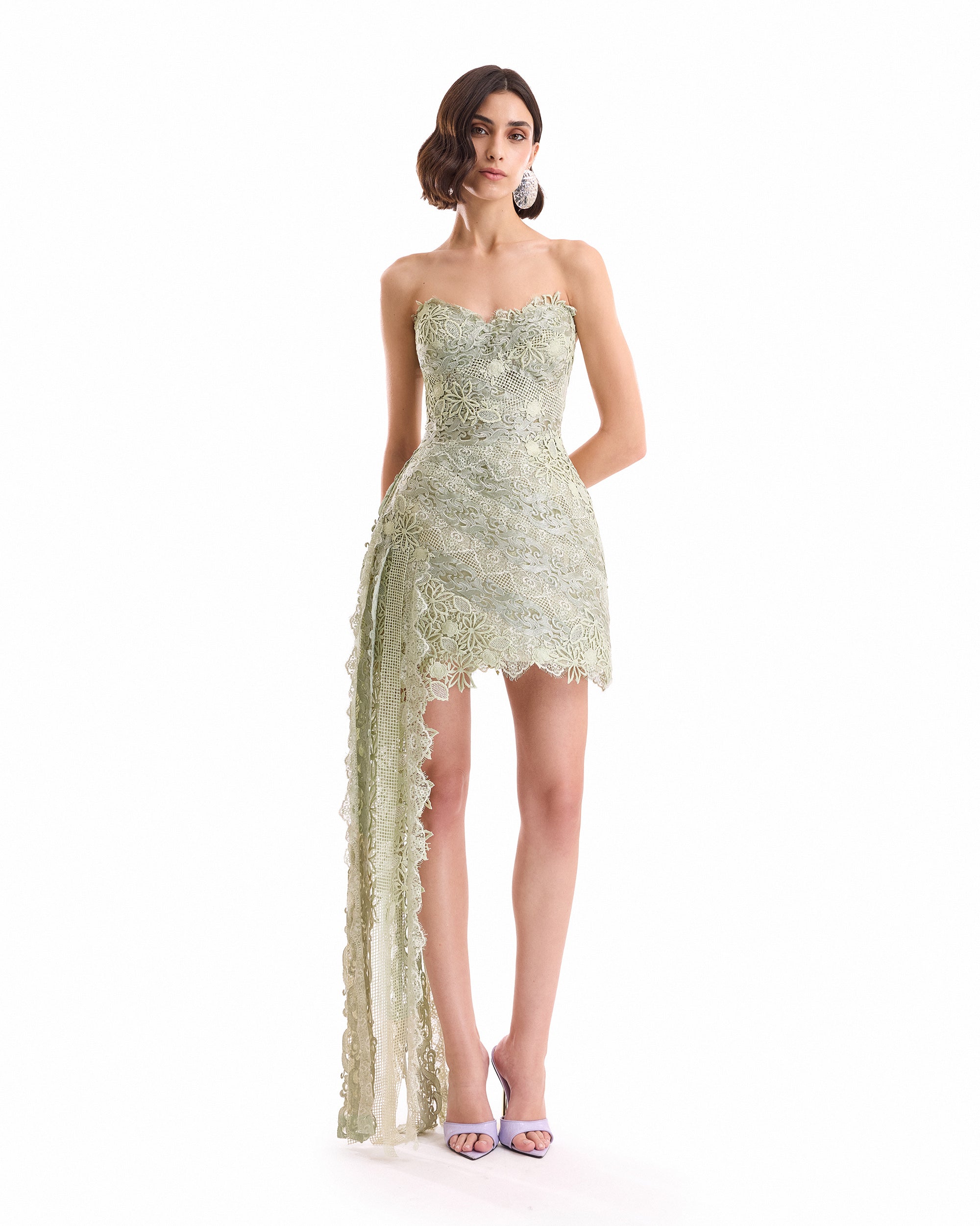 Guipure Cage Dress
