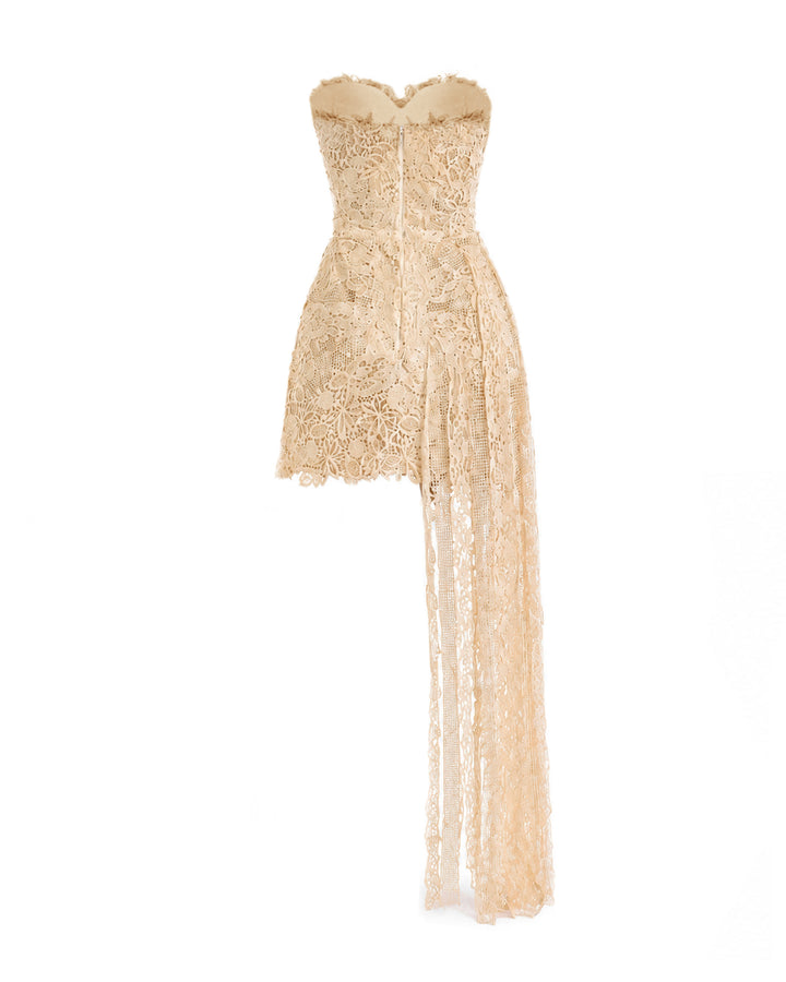 Guipure Cage Dress