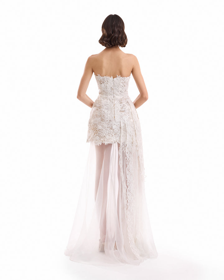 Guipure Cage Dress