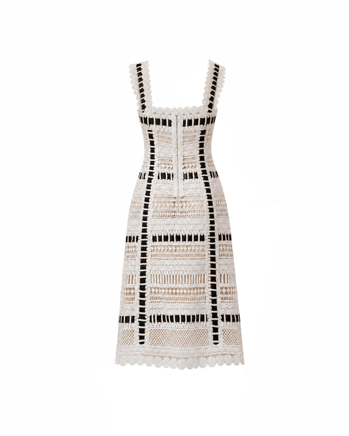 Ribbon Detail Midi Dress