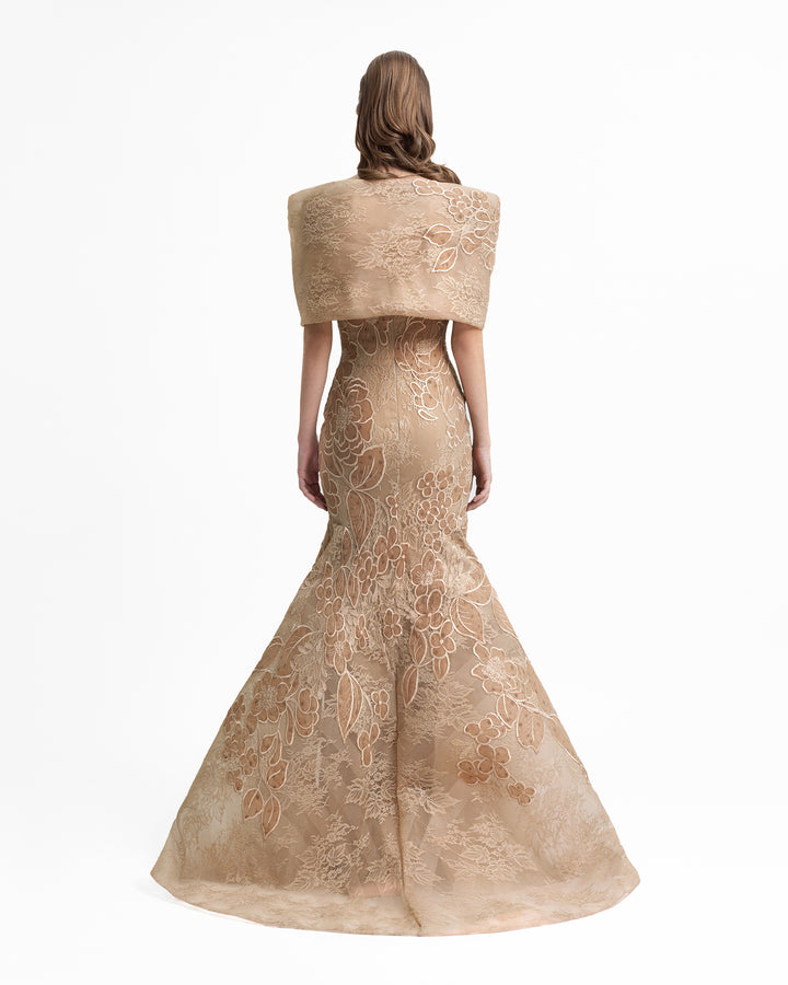 Mermaid Dress with Bolero