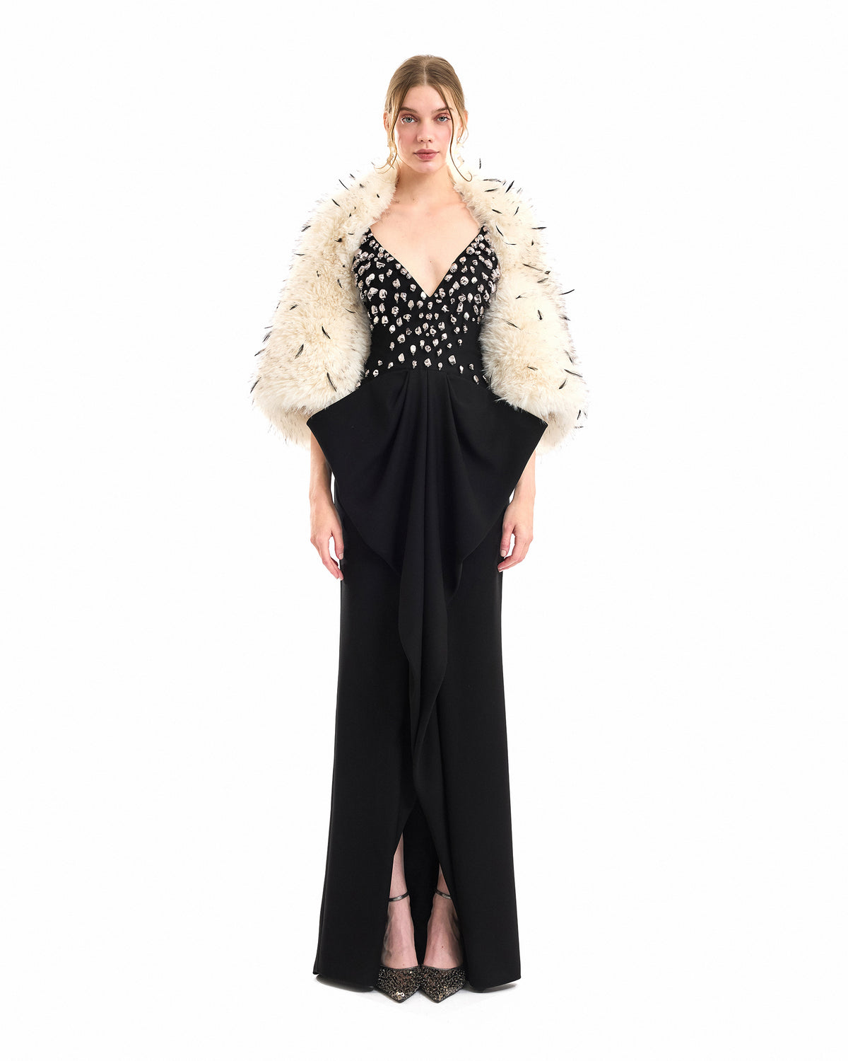 Feathered Fur Bolero