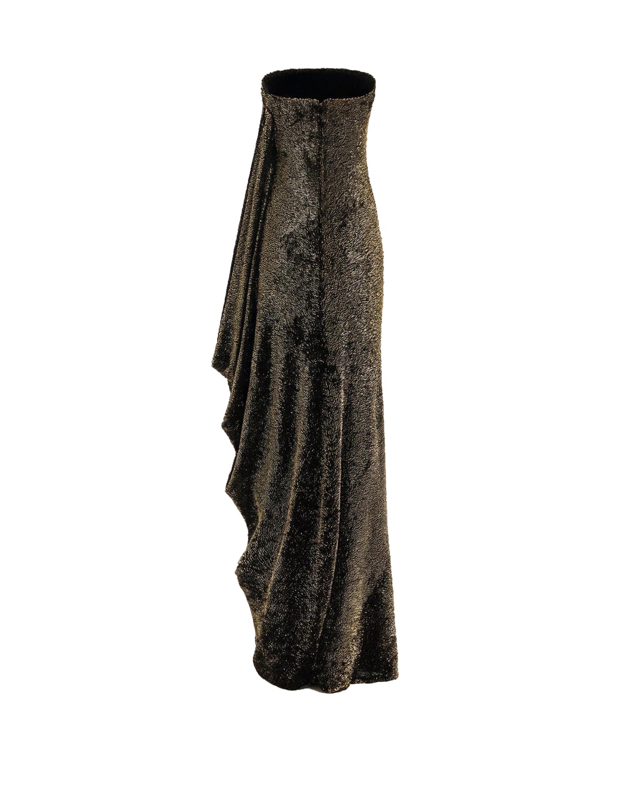 Sequined Crystal Neckline Dress