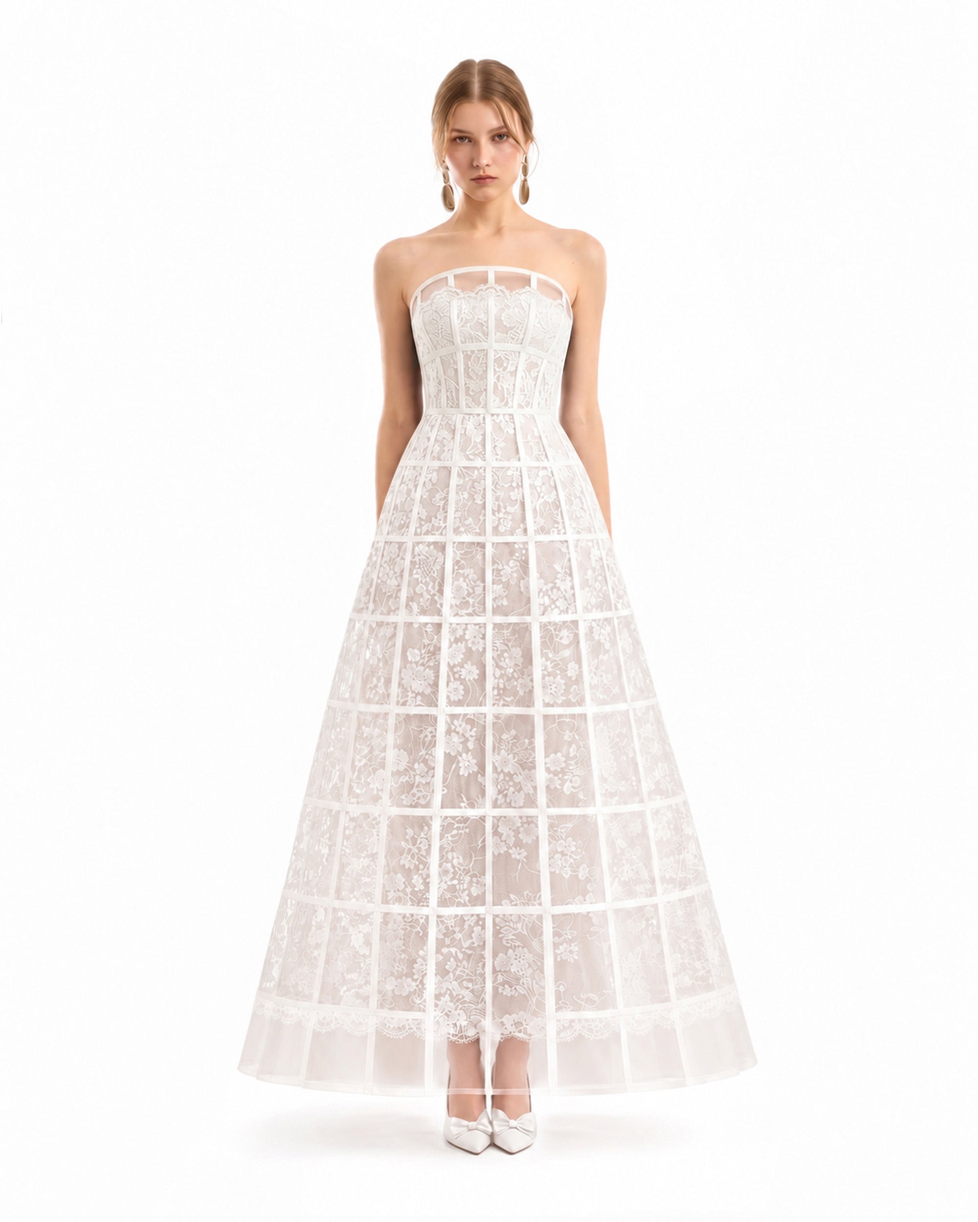 Caged Long Dress