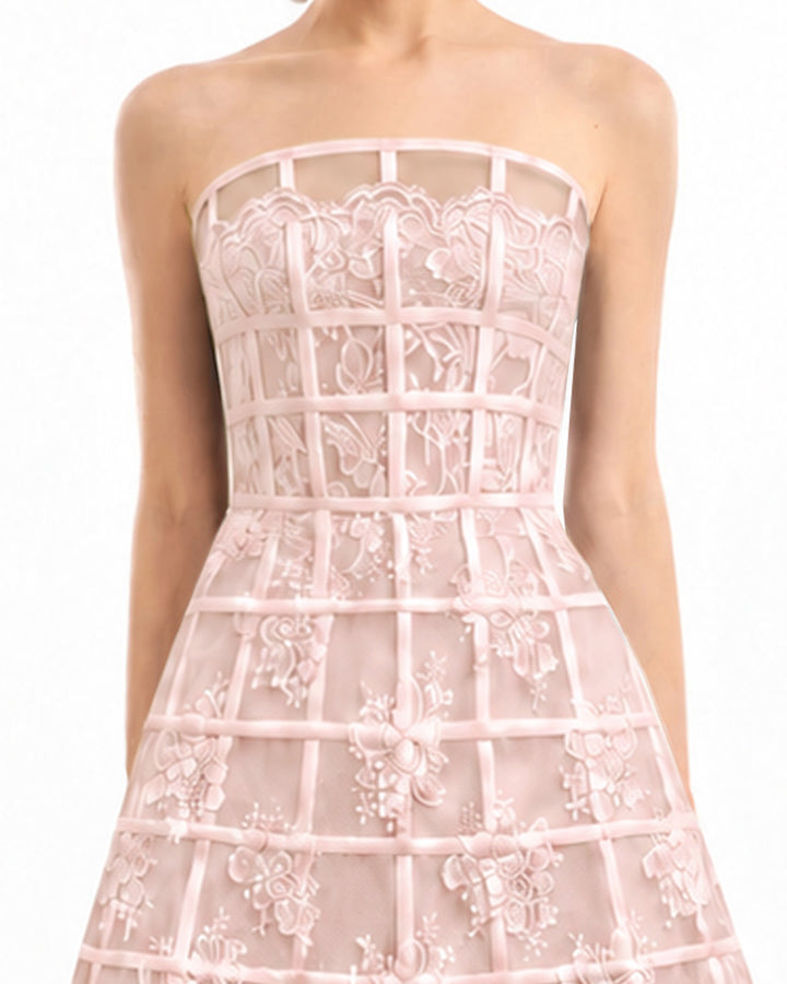 Caged Long Dress