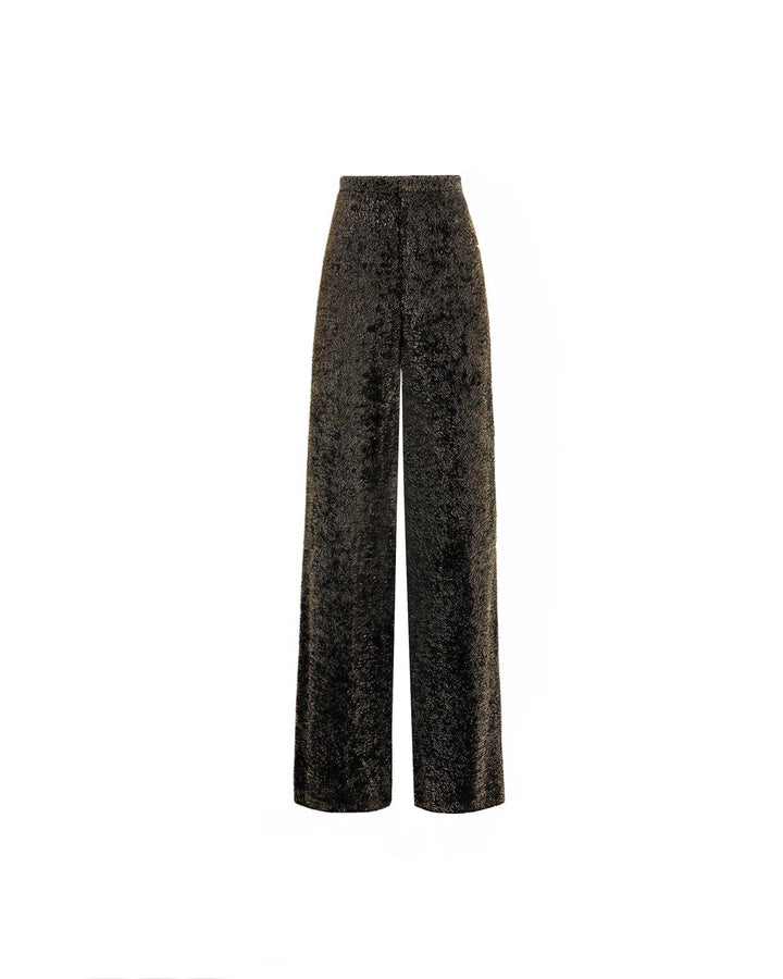 High-Waisted Sculpted Trousers