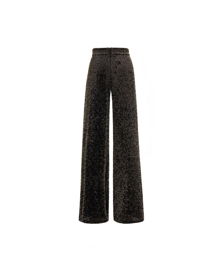 High-Waisted Sculpted Trousers