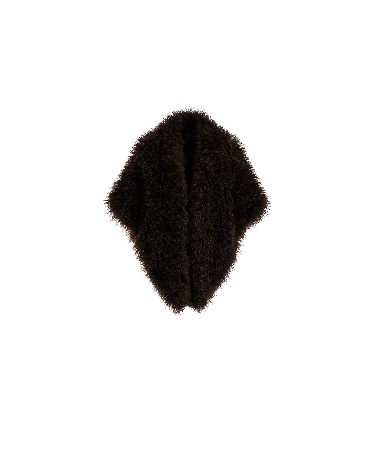 Voluminous Fur Shoulder Bolero