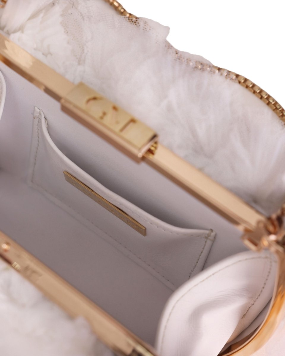 Rushed Tulle Clutch - Gemy Maalouf
