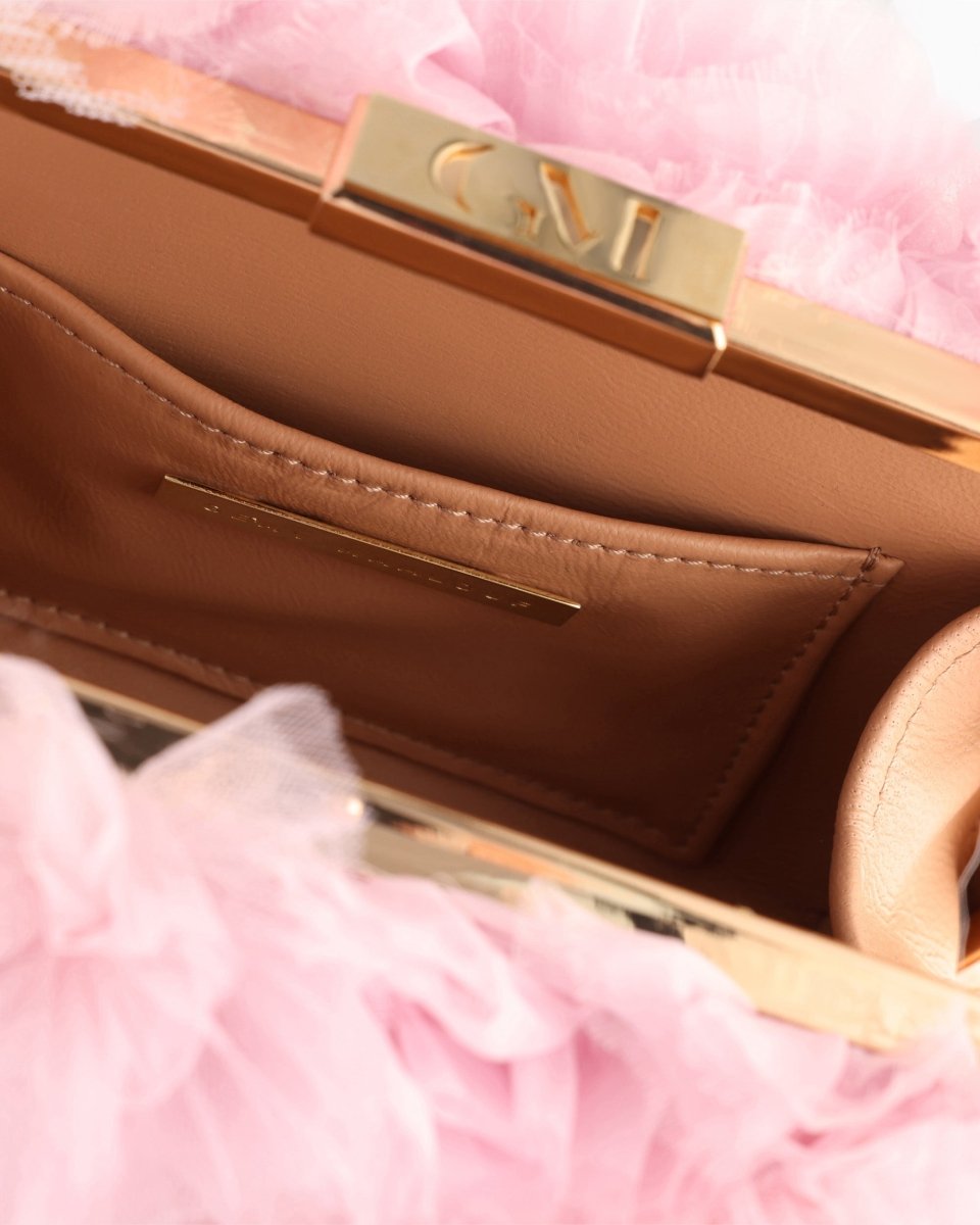 Rushed Tulle Clutch - Gemy Maalouf