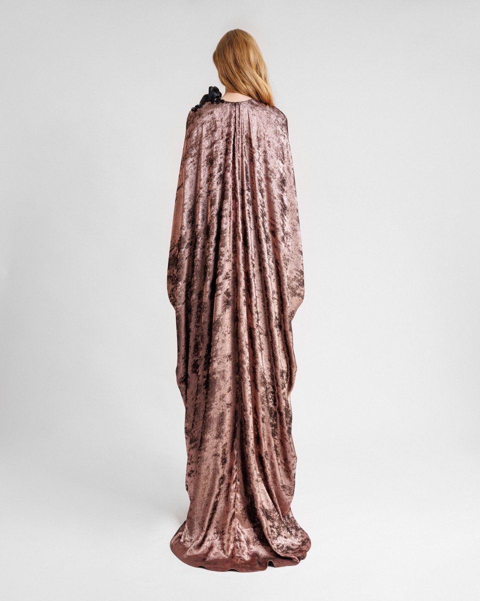 Loose - Cut Shimmer Kaftan - Gemy Maalouf