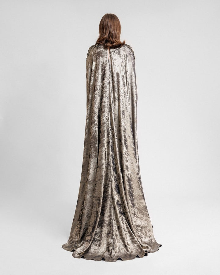 Metallic Loose - Cut Kaftan - Gemy Maalouf