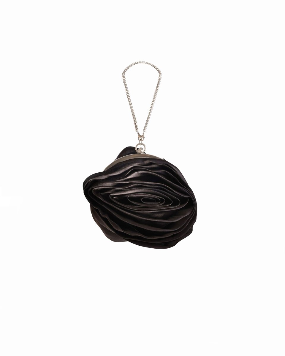 Floral Clutch with Small Chain - Gemy Maalouf