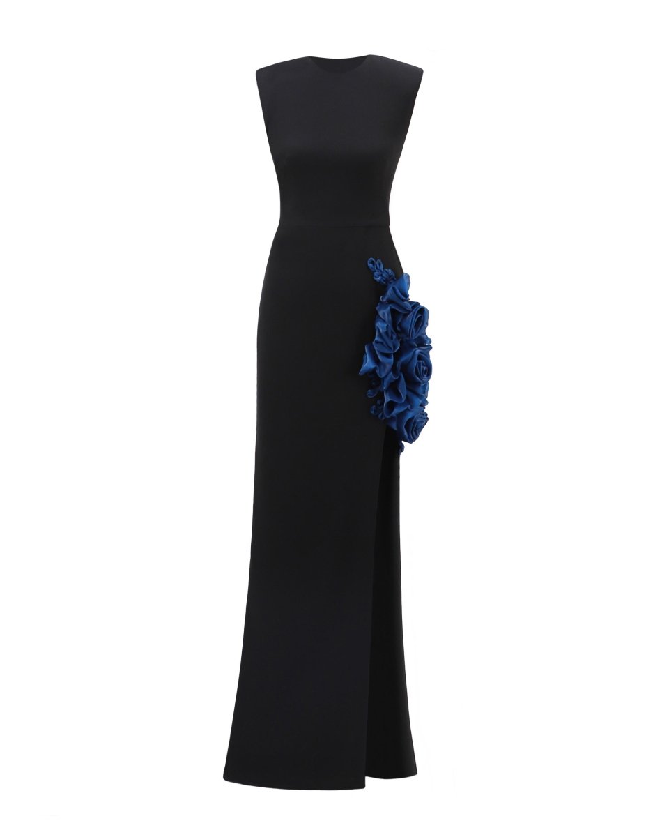 slim dresses formal Ladies Sequin Evening Dress Beading Sleeve Deep V Long Formal Prom Dresses Slim