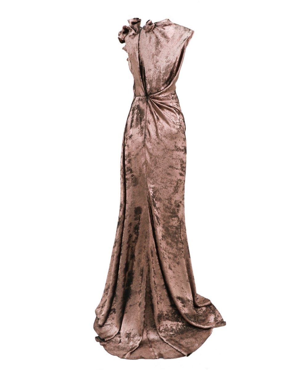 Shimmer Sandwash Dress - Gemy Maalouf