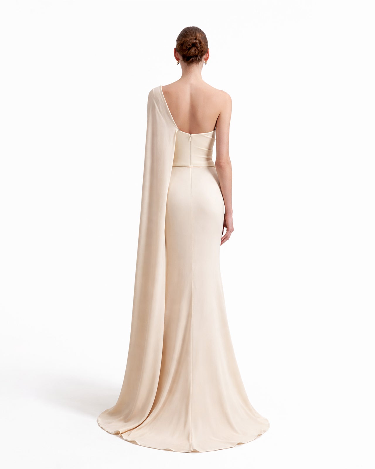 Cut-Out Draped Dress