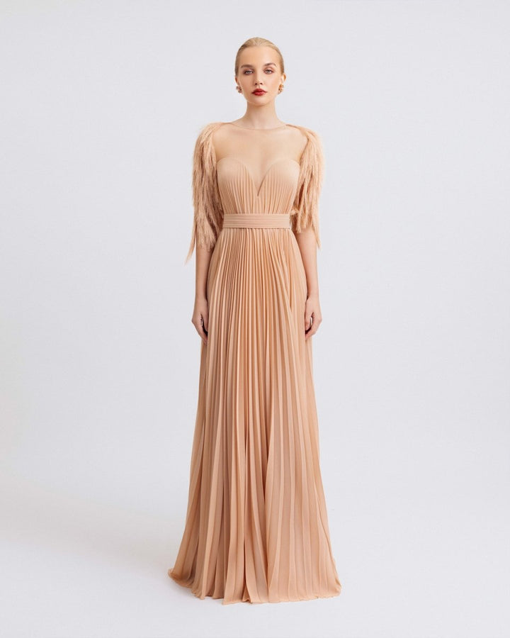 Heart - Neckline Dress - Gemy Maalouf
