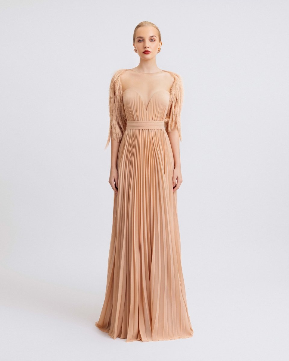 Heart - Neckline Dress - Gemy Maalouf