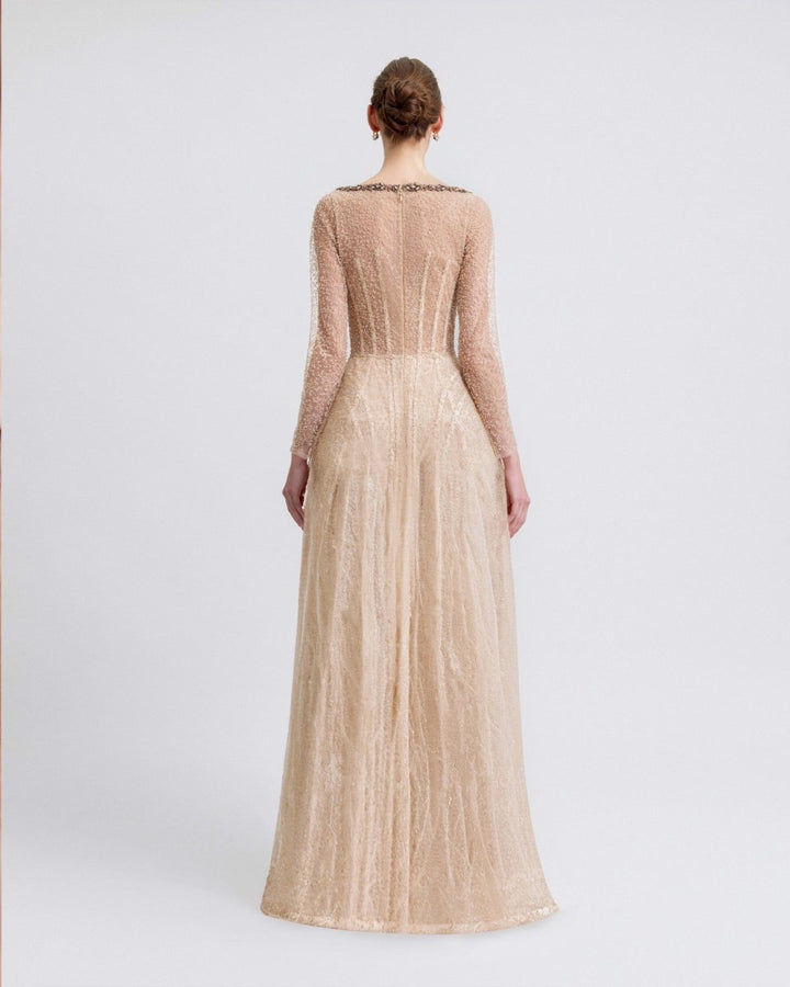 Structured Underskirt Dress - Gemy Maalouf