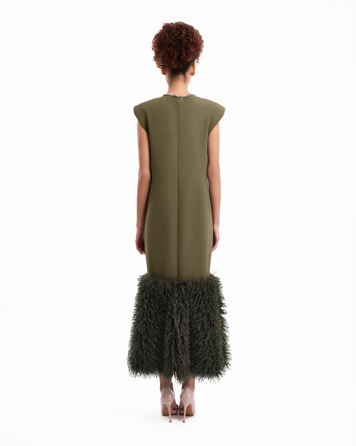 Bow Detail Straight Dress