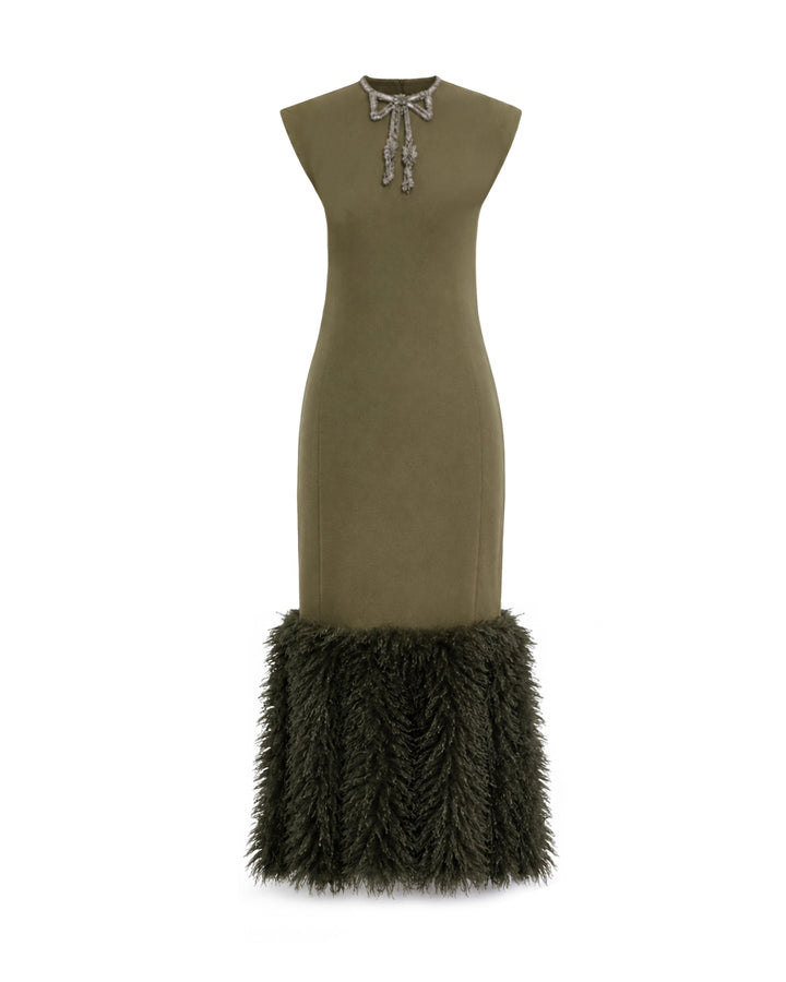 Bow Detail Straight Dress