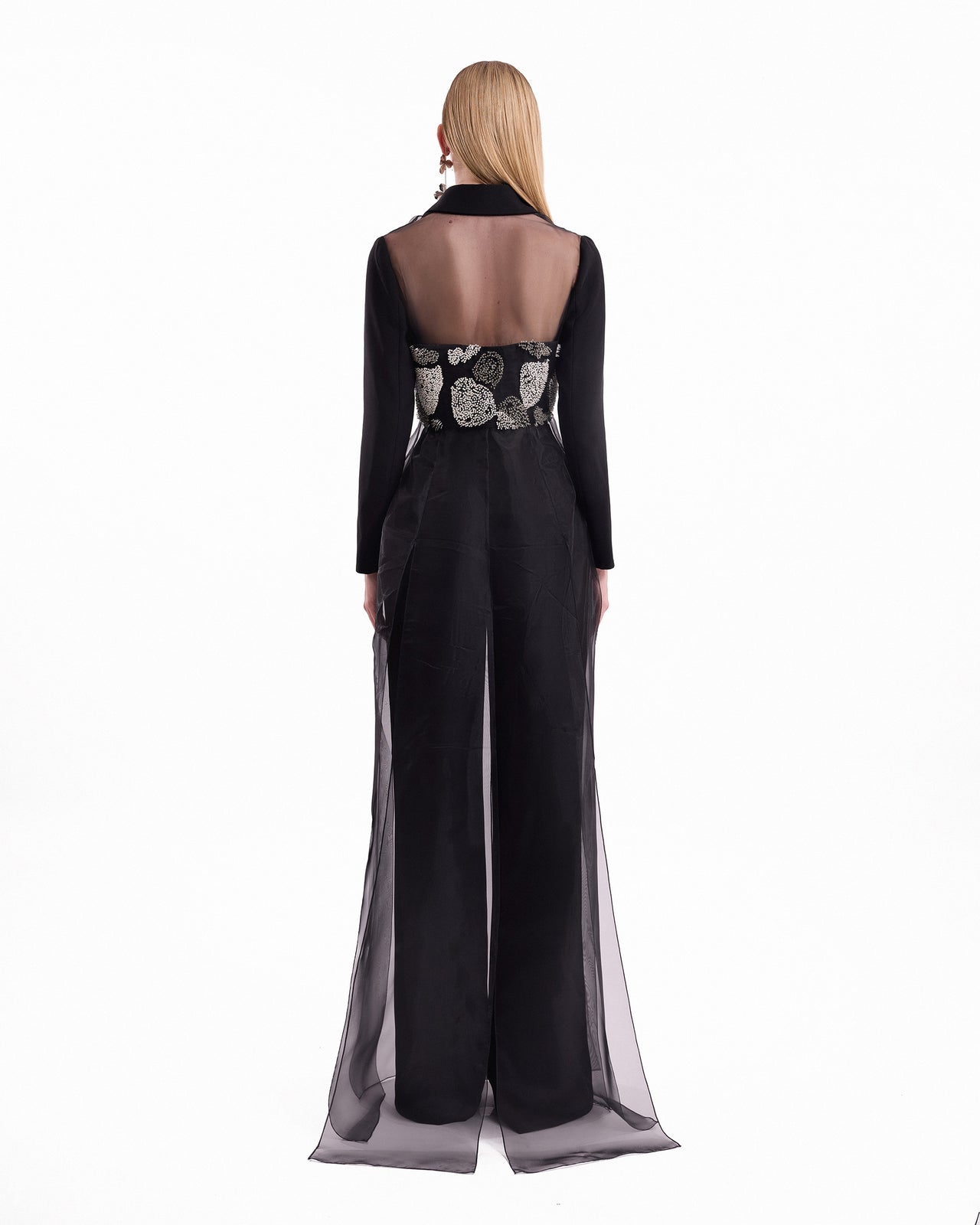 Beaded Shirt Trouser Set