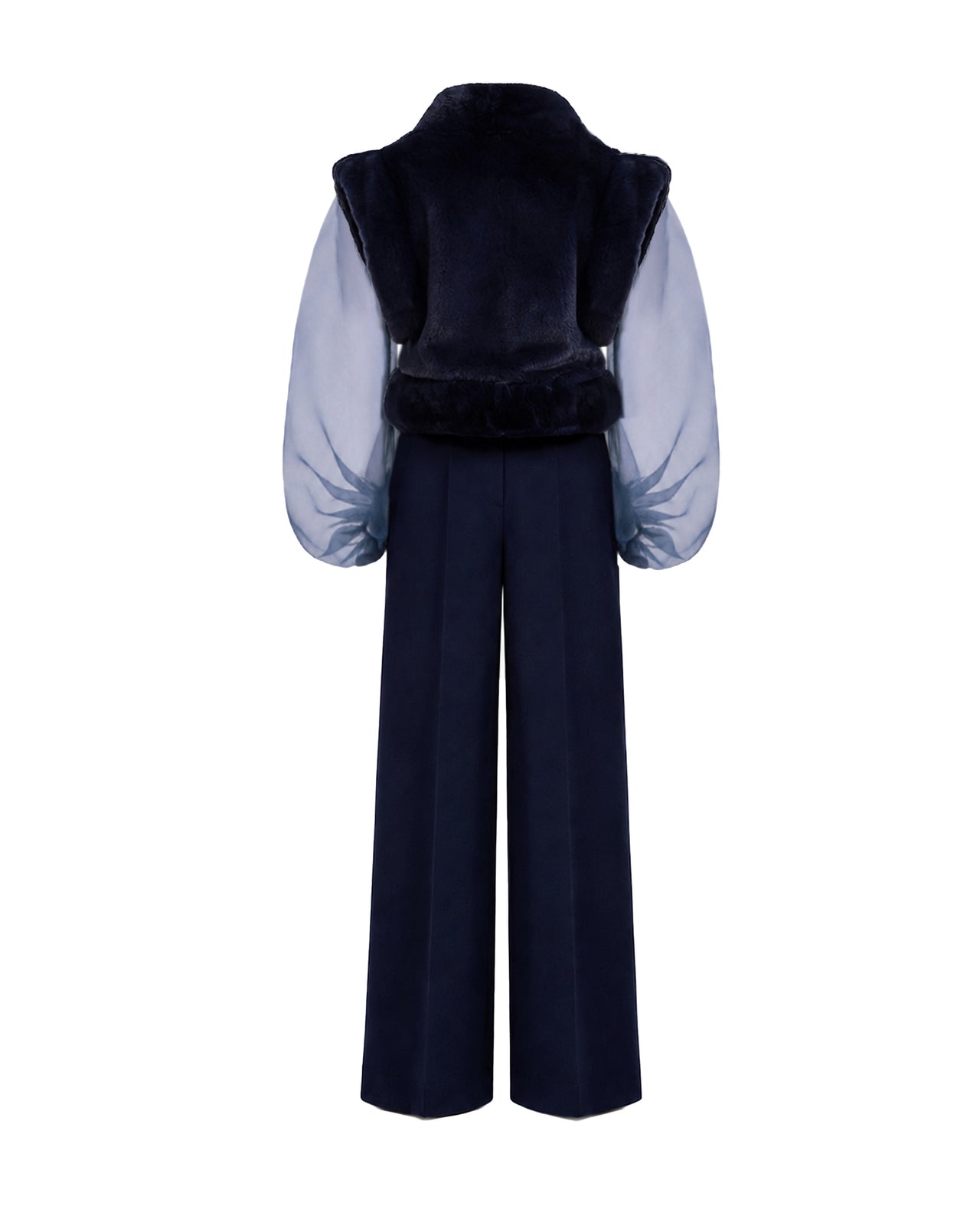 Embellished High-Neck Set