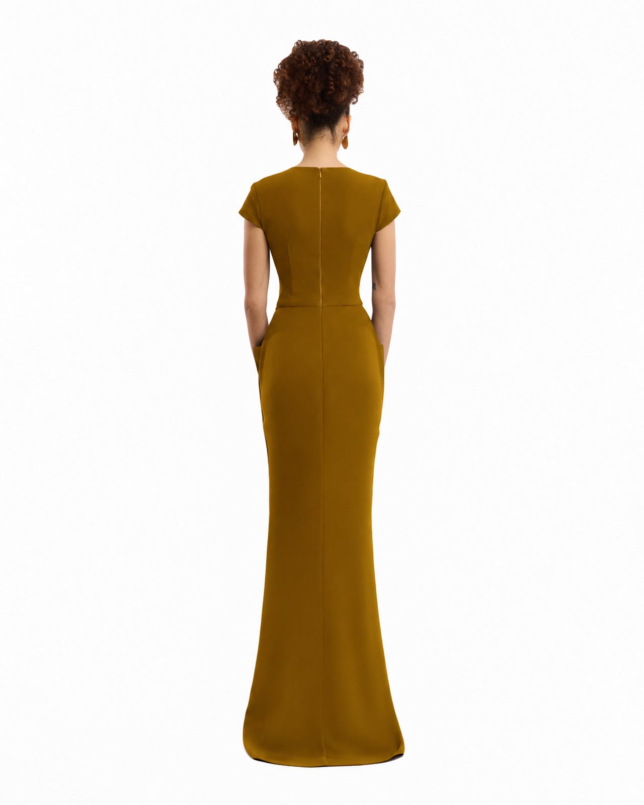 V-Neck Embellished Dress