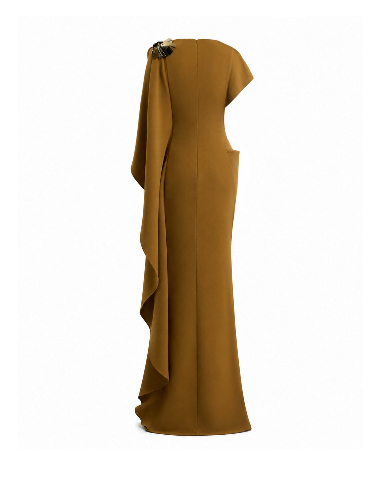 Asymmetric Cape Dress