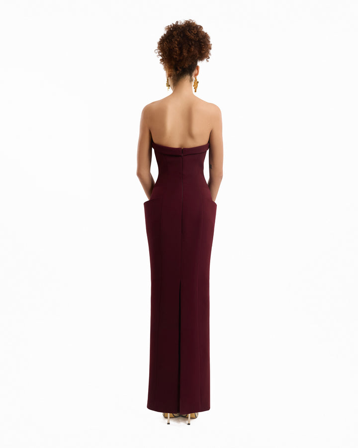 Strapless Long Dress