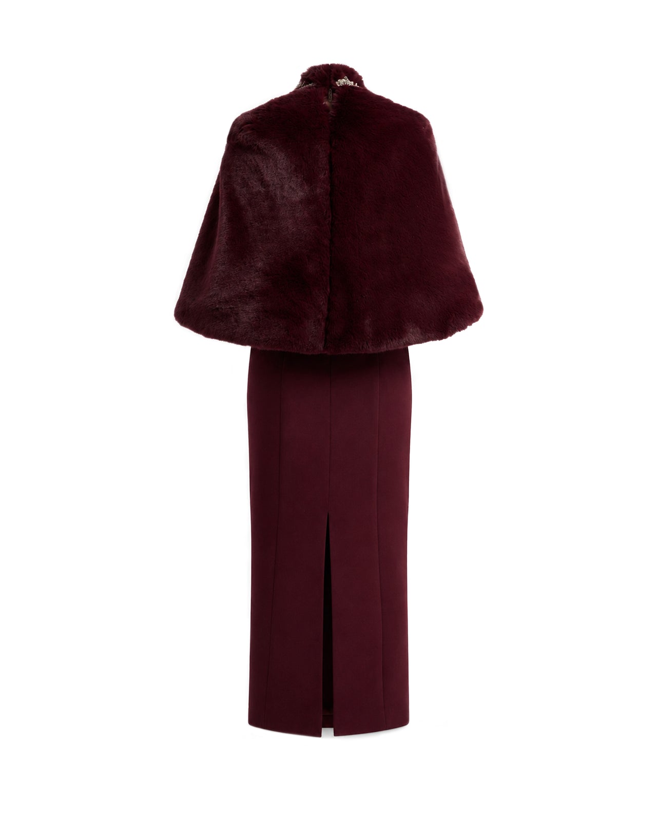 Strapless Midi Dress with Bolero