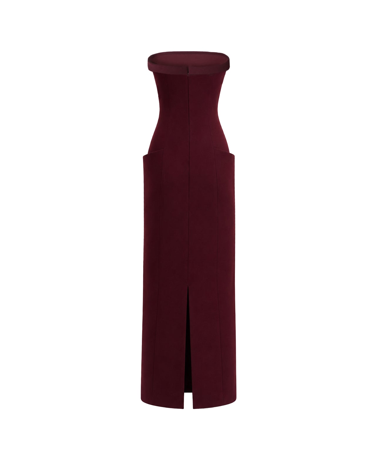 Strapless Midi Dress