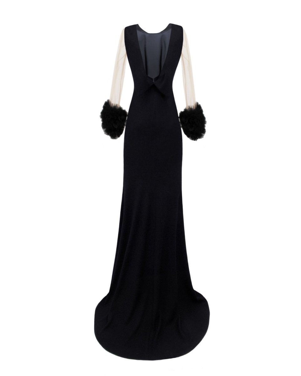 Halterneck Slim - Cut Dress - Gemy Maalouf