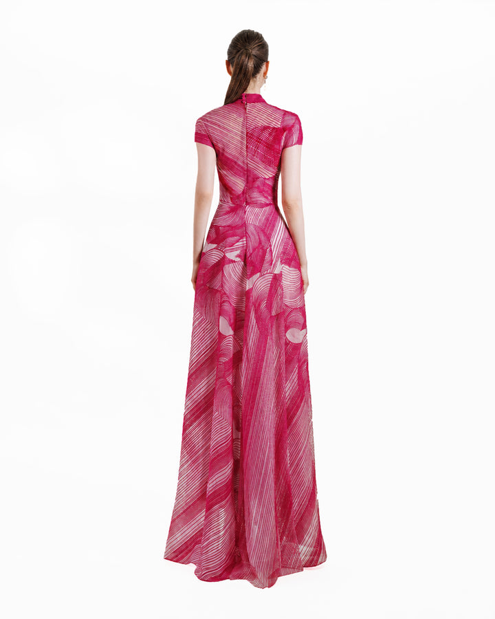 High-Neckline Dress