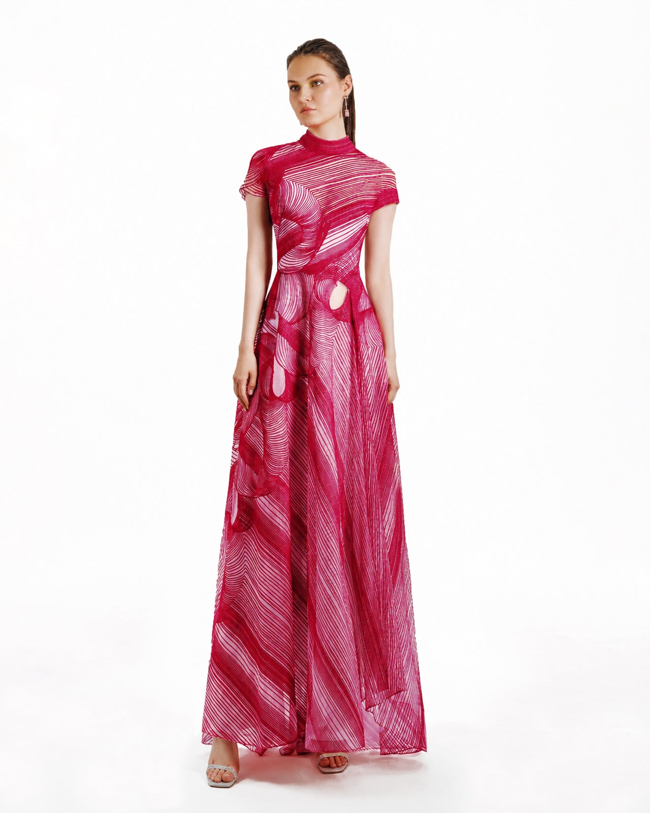 High-Neckline Dress